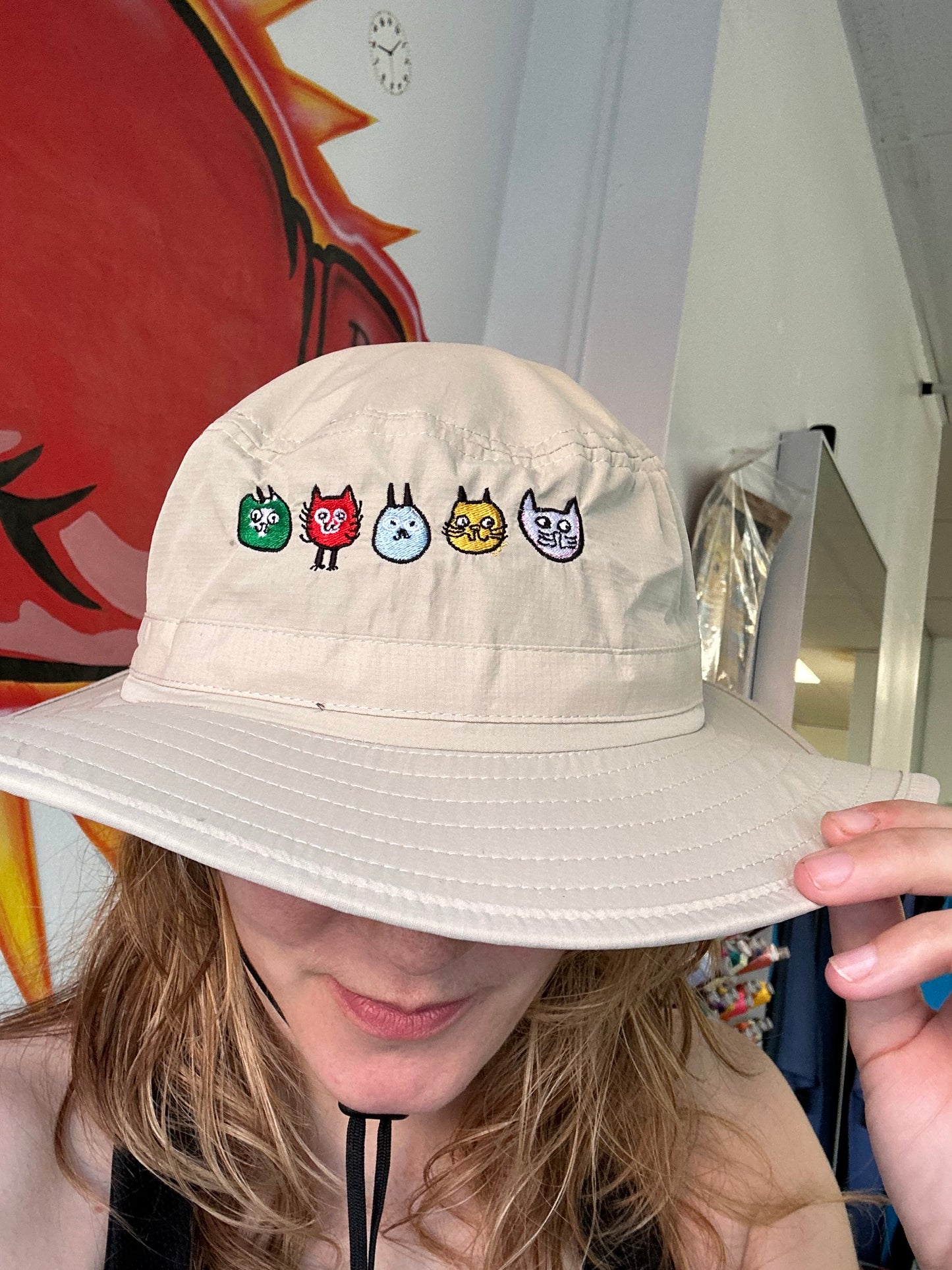 Cat Chaos "Party Favor" Embroidered Hat (Shipping Included)